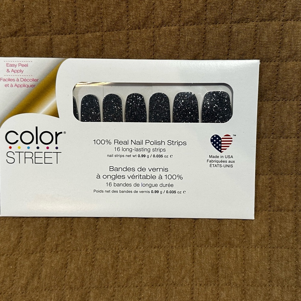 Color Street Glitter Nail Polish Strips - moon River